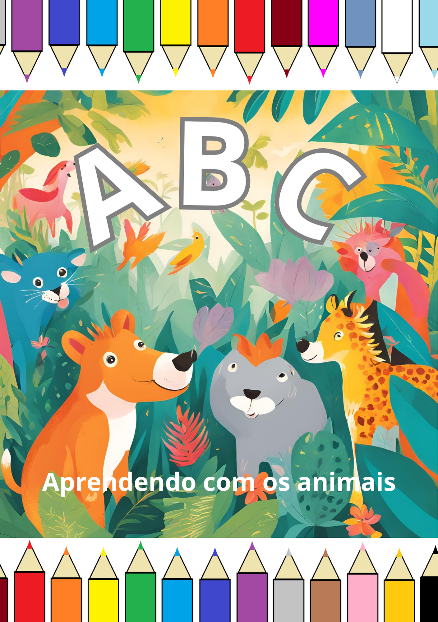 arte grafica abc animais arte grafica abc animais
